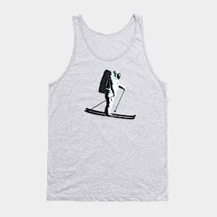 Moonlight Skiing Tank Top